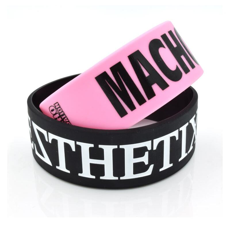 custom logo wristbands